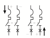 connect 2P 550V DC MCB correctly
