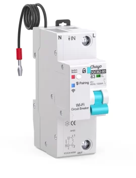 TOQCB2-1P-1_Chayo-tuya-wifi-DIN-rail-circuit-breaker-mcb