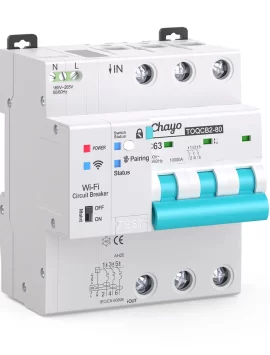 TOQCB2-3P-1_Chayo-63A-tuya-wifi-DIN-rail-circuit-breaker-mcb-3p-manufacturer