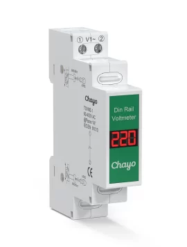 TOVME-1-2_Chayo-DIN Rail voltmeter ac 1p
