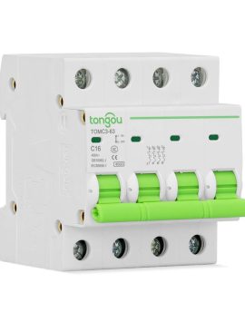 Miniature Circuit Breaker MCB TOMC3-63 4P 4.5kA Definition