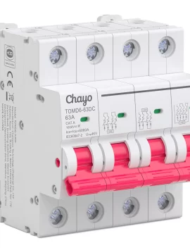 TOMD6-4D-1_Chayo-DC MCB CIRCUIT BREAKER 4 WAY PRICE