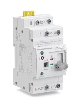 TOATS-2-2P-220-2_Chayo-ATS-SOLAR PV AUTOMATIC TRANSFER SWITCH 220V 2P