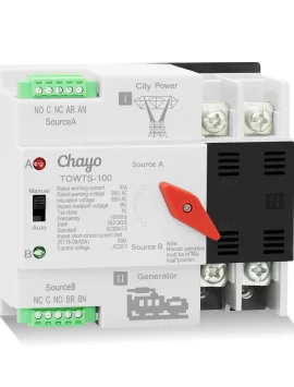 TOWTS-2-3_Chayo-ATS-AUTOMATIC TRANSFER SWITCH 2P 100A