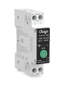 TO-Q-SY2-JWM-Chayo-tasmota din rail smart relay switch
